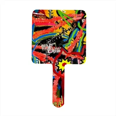 Animal Camp Square Handle Mirror