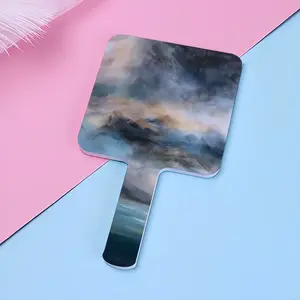 The Moment Between Square Handle Mirror