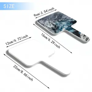 Ocean Motion Square Handle Mirror