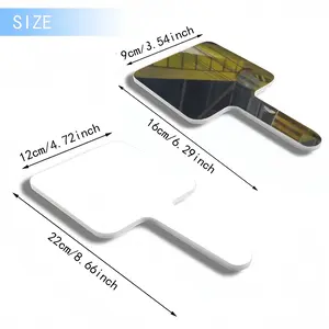 Factory Weekdays Square Handle Mirror