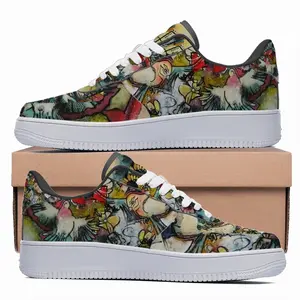 Men Postcard Low Top Shoes