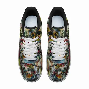 Men Postcard Low Top Shoes