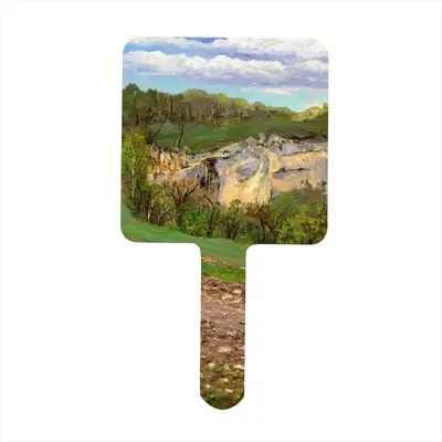 Mountain Canyon Square Handle Mirror