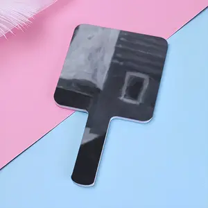 Dark Threat Square Handle Mirror