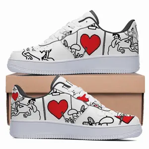 Men Art Lover Low Top Shoes