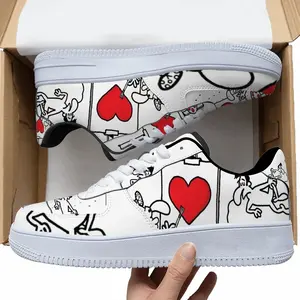 Men Art Lover Low Top Shoes