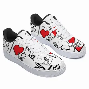 Men Art Lover Low Top Shoes