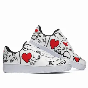 Men Art Lover Low Top Shoes