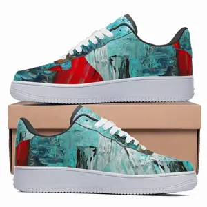 Men Stormy Sea Low Top Shoes