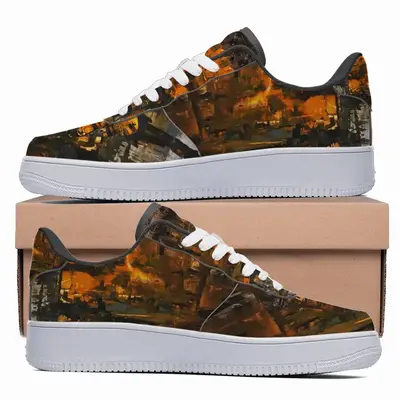 Men The Gold Of The Night Low Top Shoes