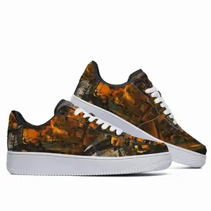 Men The Gold Of The Night Low Top Shoes