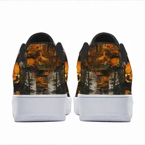 Men The Gold Of The Night Low Top Shoes