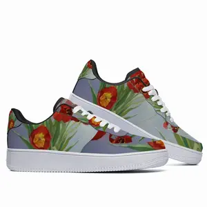 Men Tulips Low Top Shoes