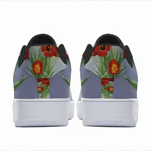 Men Tulips Low Top Shoes