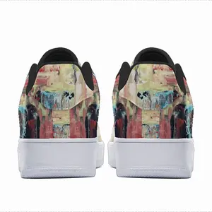 Men Blue Waterfall Low Top Shoes