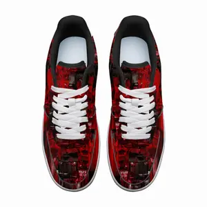 Men Red Rock Low Top Shoes