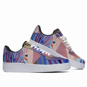 Men Zebra Low Top Shoes