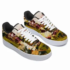 Men Blooming Cherry Trees Low Top Shoes