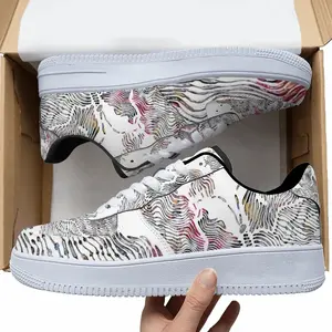 Men Butterflies Explosion Of Love Low Top Shoes