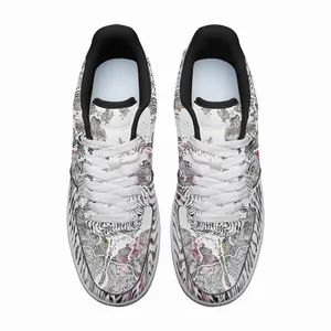 Men Butterflies Explosion Of Love Low Top Shoes