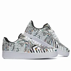 Men Basquiat A Unique Talent And Personality Low Top Shoes