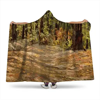 Famous Forest Trail Impasto Hat Blanket (Multi-Size)