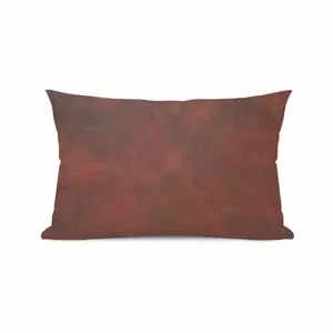 Burnt Red Clouds Polyester Pillow (Rectangle, Multi-Size)