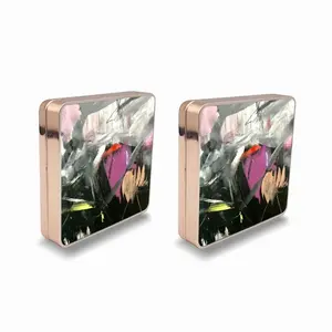 Black Rose Air Cushion Box (Square)