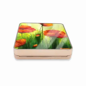 The Sunshine Poppies Air Cushion Box (Square)