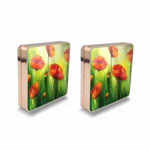 The Sunshine Poppies Air Cushion Box (Square)