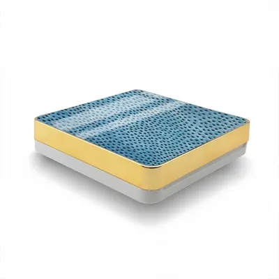 Holes Blue Air Cushion Box (Square)