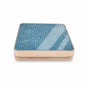 Holes Blue Air Cushion Box (Square)