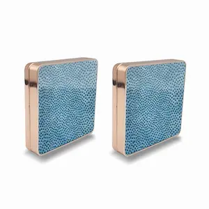 Holes Blue Air Cushion Box (Square)