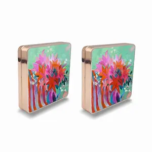 Lilies In A Vase Air Cushion Box (Square)