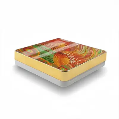 Joyous Rooster Air Cushion Box (Square)