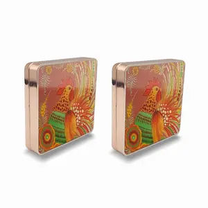 Joyous Rooster Air Cushion Box (Square)