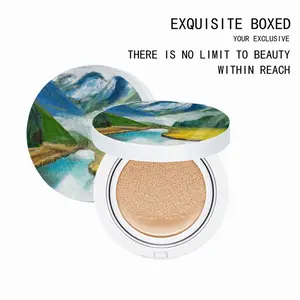 Beauty Of Lake Air Cushion Box (Rounded)