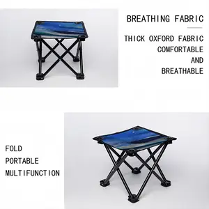 Into The Great Blue Folding Fishing Stool