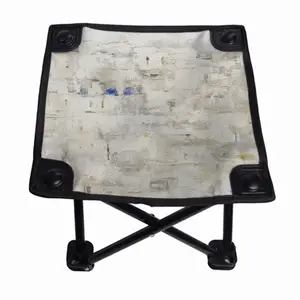 White Medina Folding Fishing Stool