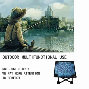 Love Your Cells Folding Fishing Stool