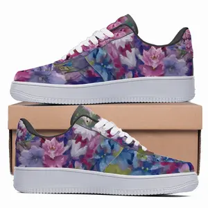 Men Summer Flowers Low Top Shoes