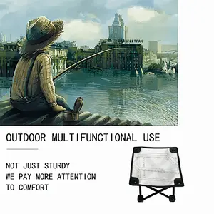 Escape Hatch Folding Fishing Stool