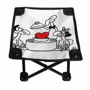 The Taste Of Love Folding Fishing Stool