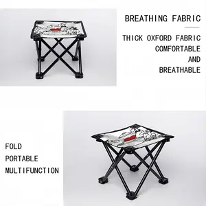 The Taste Of Love Folding Fishing Stool