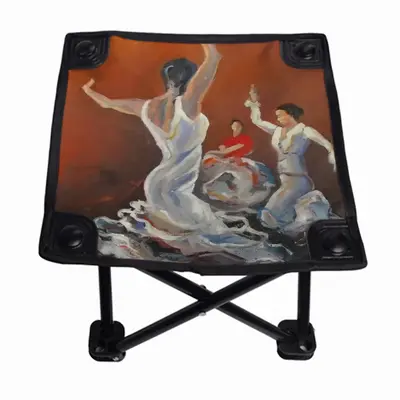 Sevillana Dancers Folding Fishing Stool