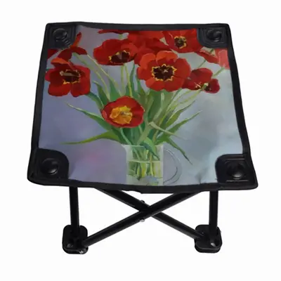 Tulips Folding Fishing Stool