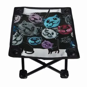 Cats Folding Fishing Stool