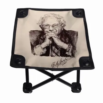 Bernie Sanders Folding Fishing Stool