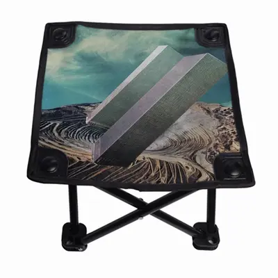 Open Pit Folding Fishing Stool