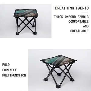 Open Pit Folding Fishing Stool